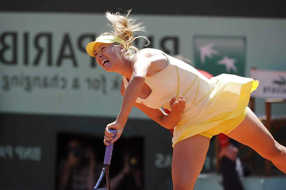 25P Maria Sharapova French Open Tennis