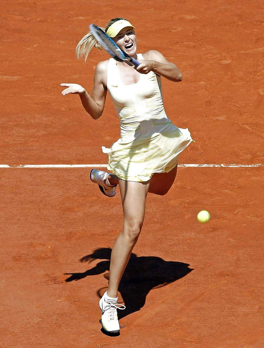 25P Maria Sharapova French Open Tennis
