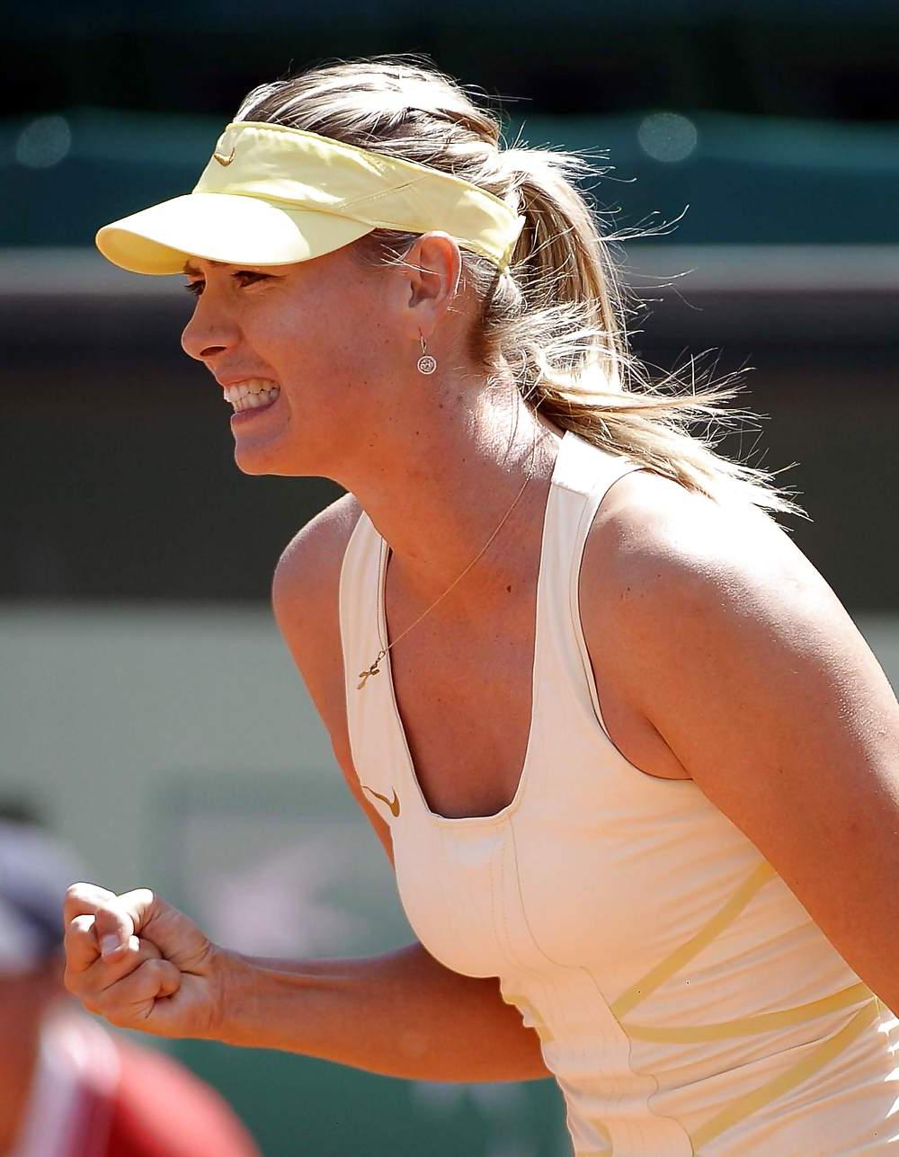 25P Maria Sharapova French Open Tennis