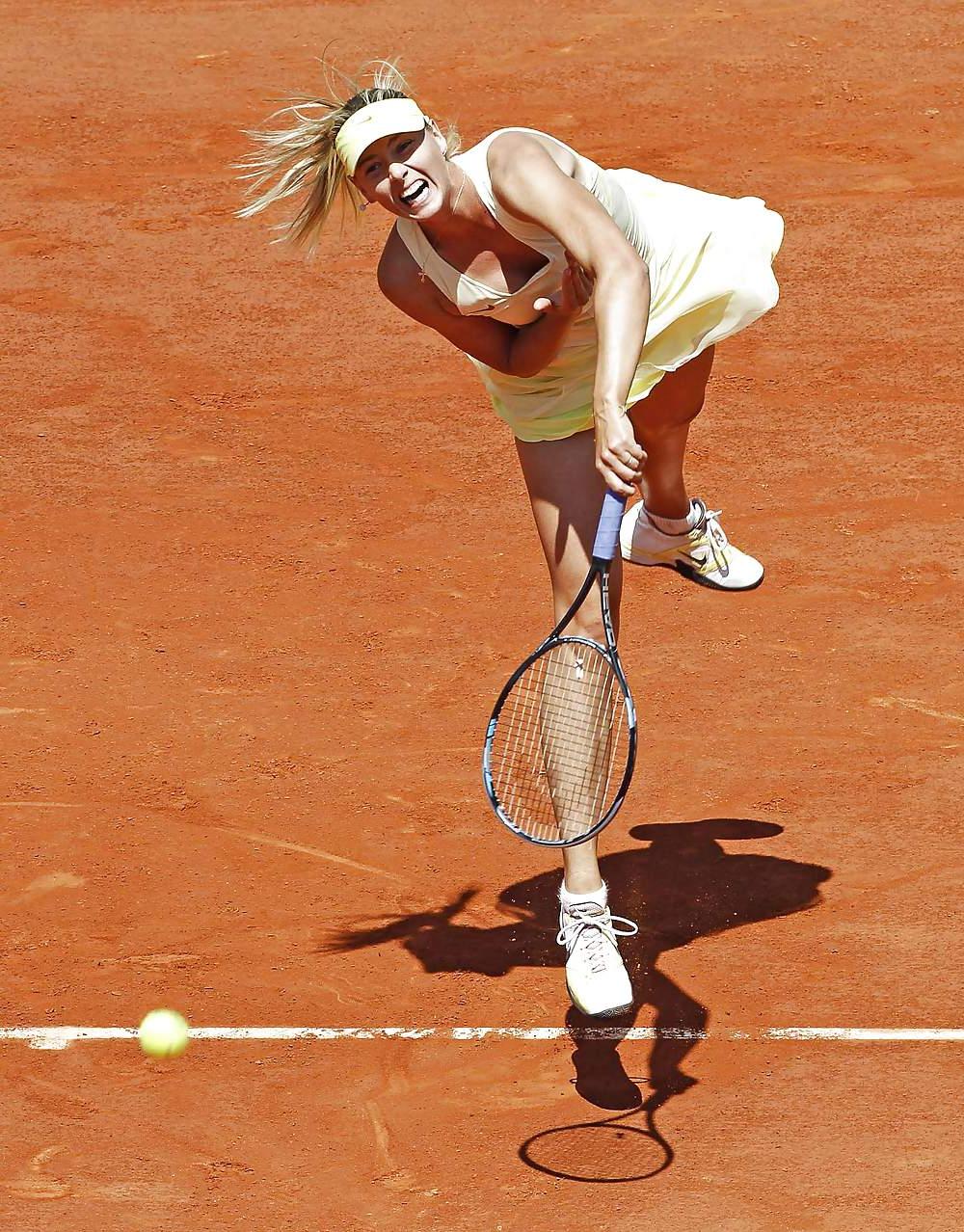 25P Maria Sharapova French Open Tennis