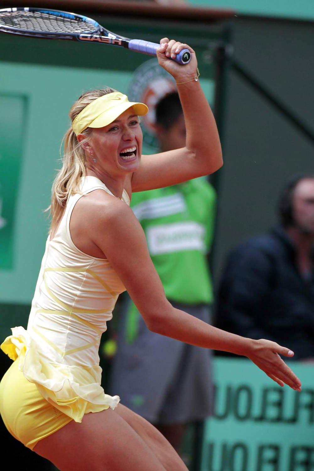 25P Maria Sharapova French Open Tennis