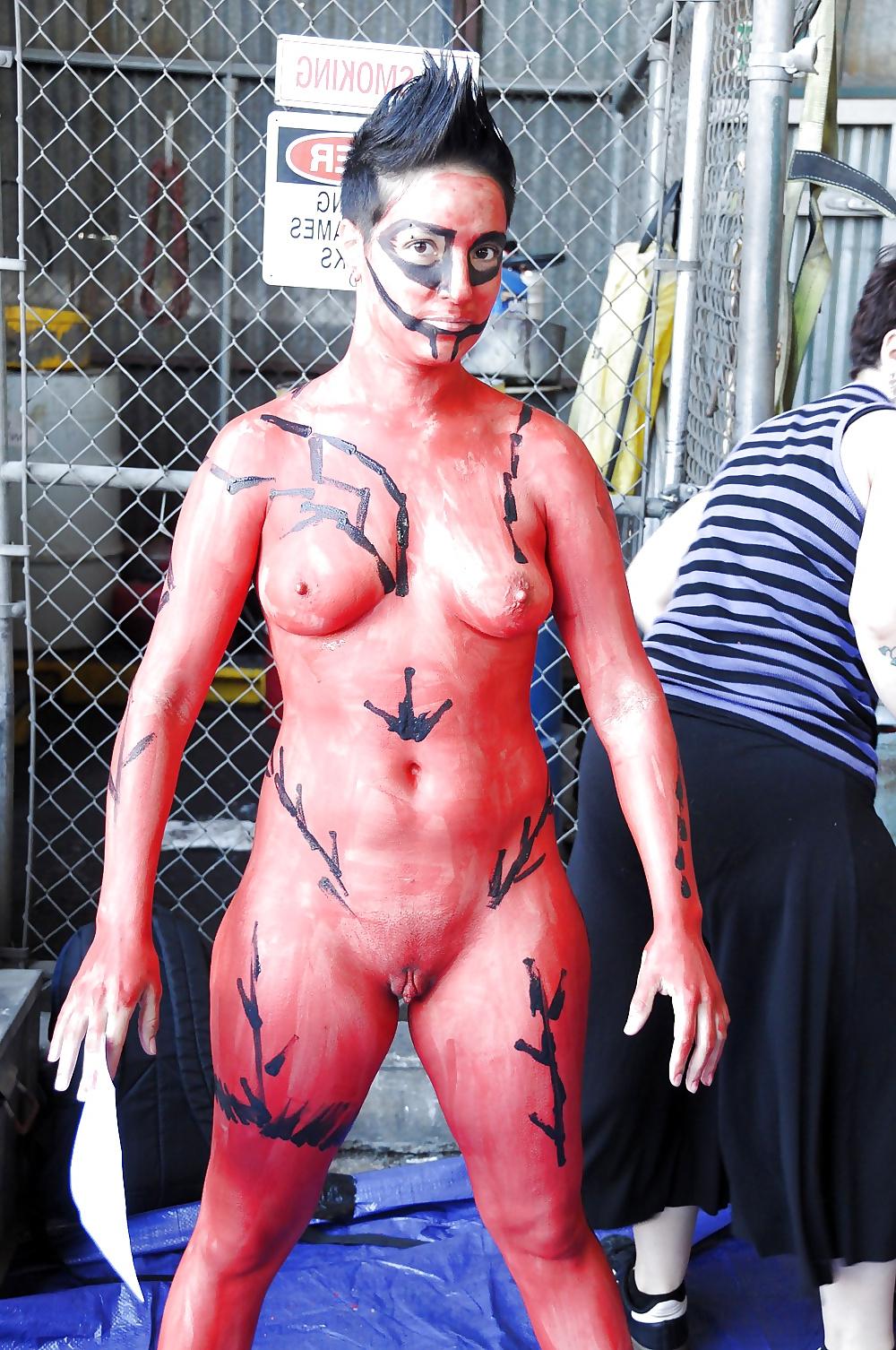 10P Artful Art Of Body Art- Painting #24