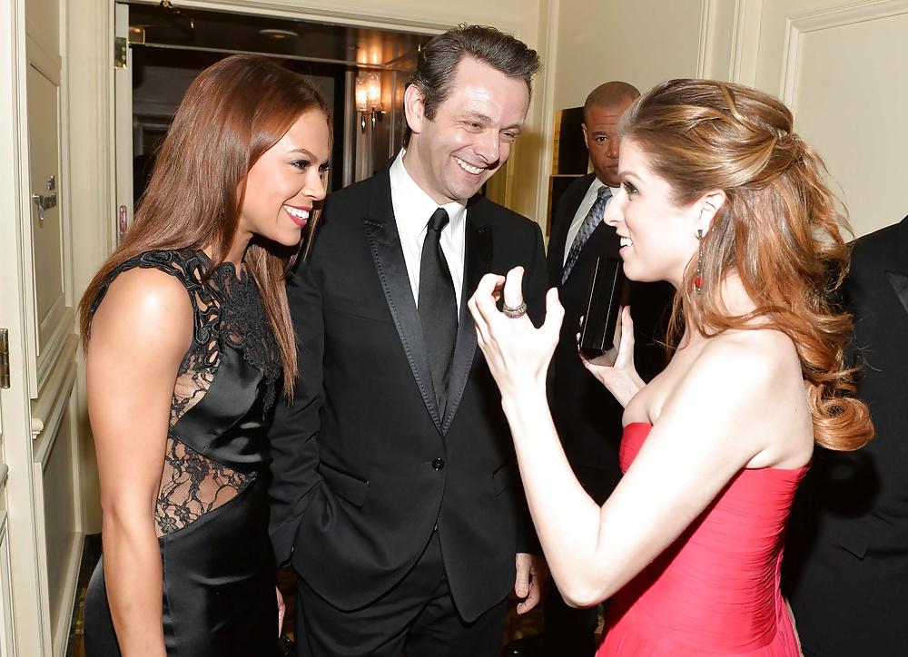 25P Anna Kendrick in red dress