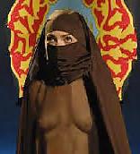 8P Sexy Burqa Dress