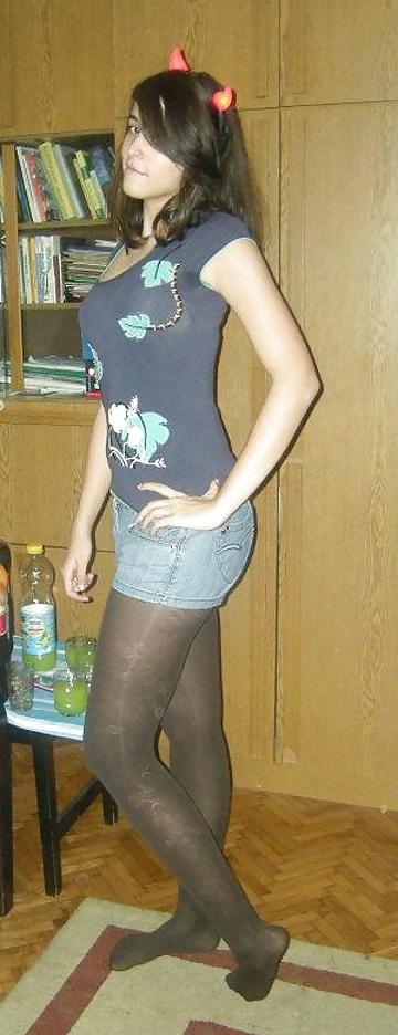 25P Serbian girls in pantyhose 7