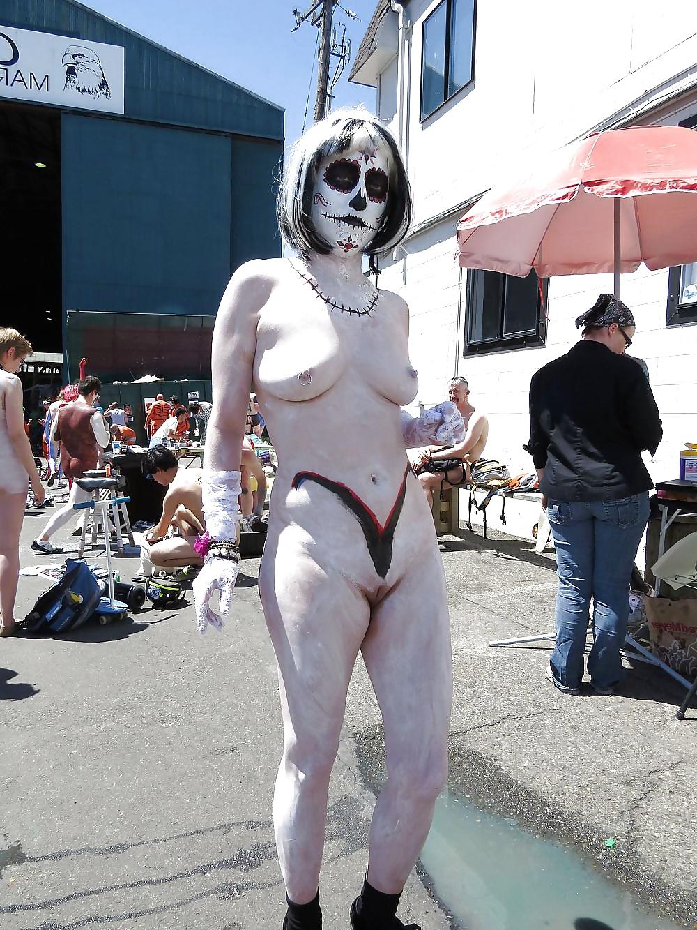 10P Artful Art Of Body Art- Painting #33