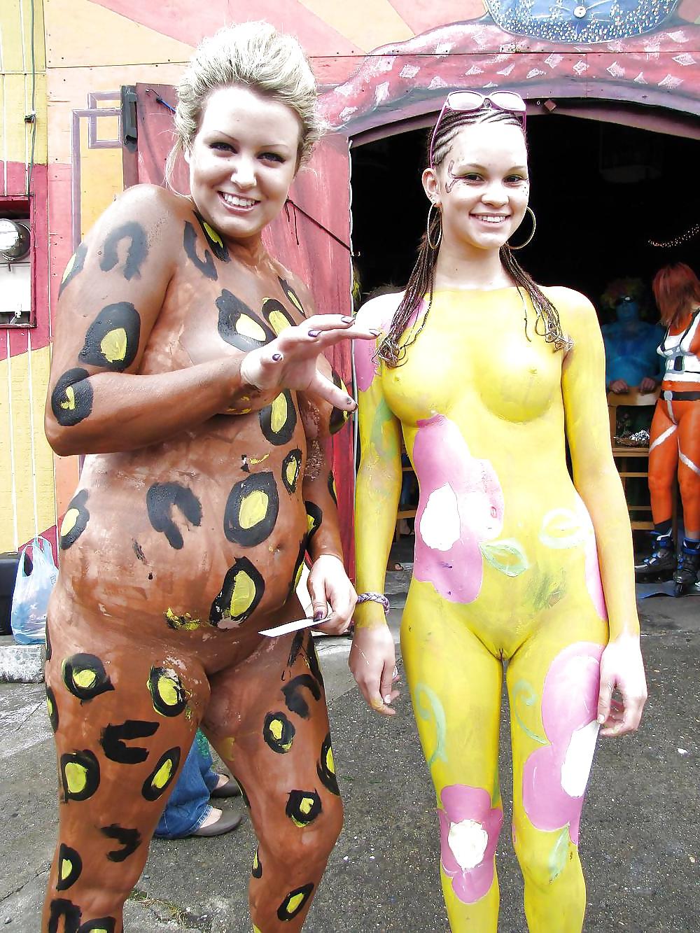 10P Artful Art Of Body Art- Painting #33