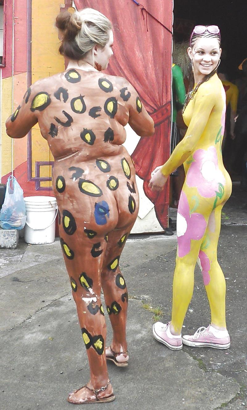 10P Artful Art Of Body Art- Painting #33