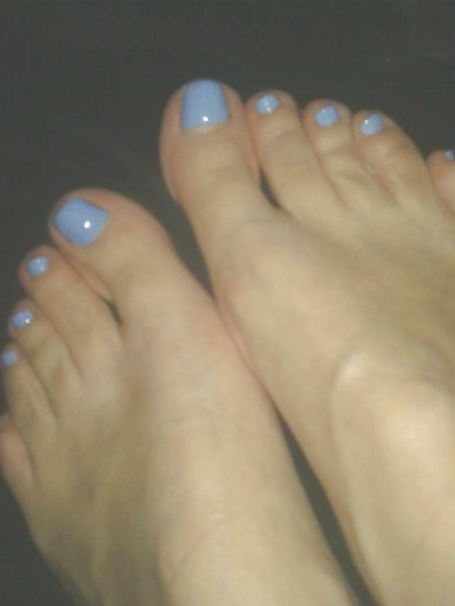 9P Colors of rainbow - electric blue & barefoot