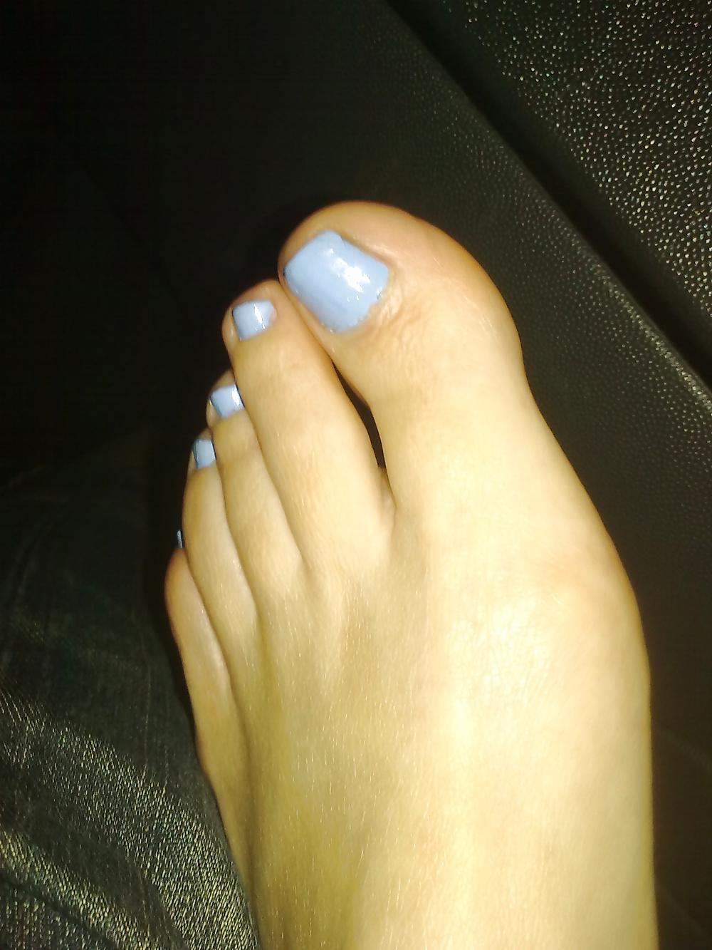 9P Colors of rainbow - electric blue & barefoot