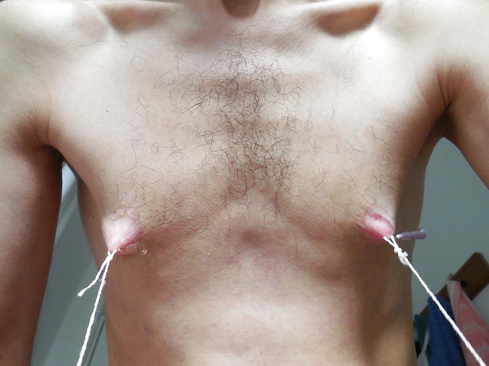 25P Tits in pain