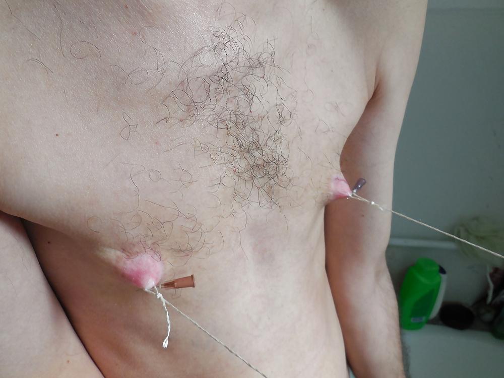 25P Tits in pain
