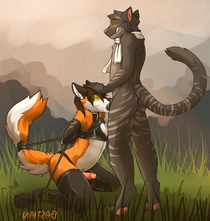 25P Furry suit fuck