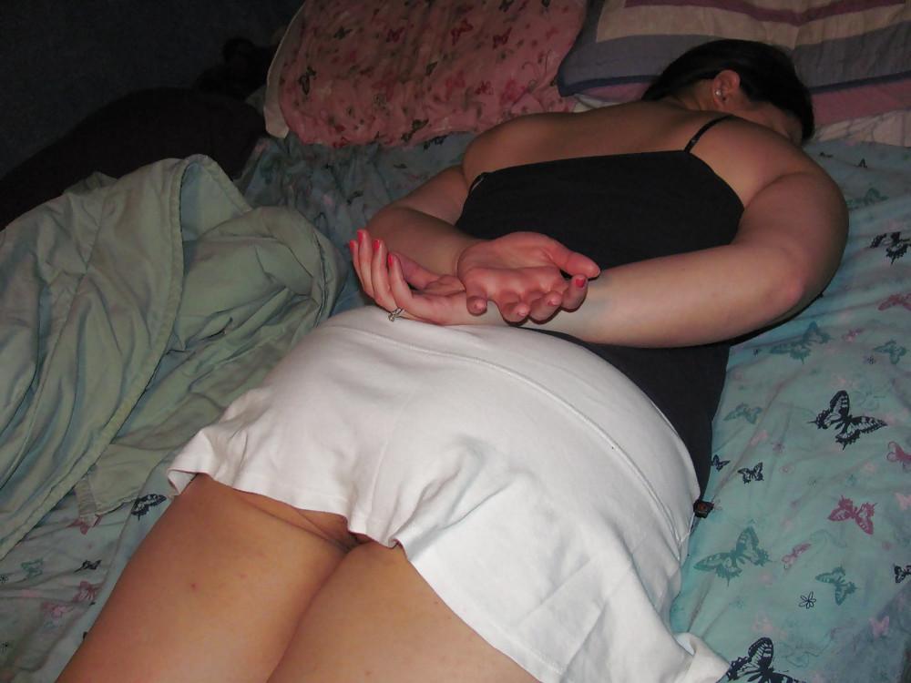 10P SEXY TINA sucking her hubbys small little cock