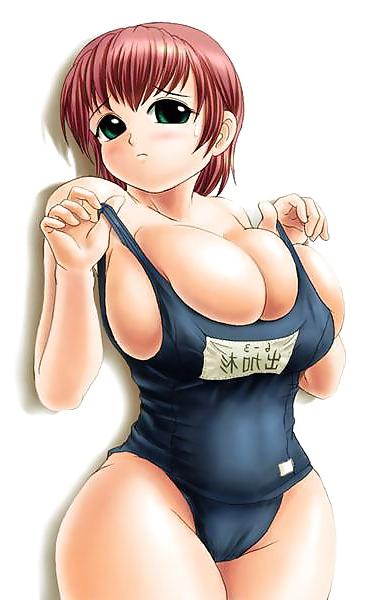 25P Hentai girls in swimwear