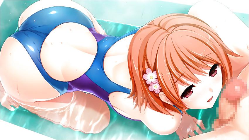 25P Hentai girls in swimwear