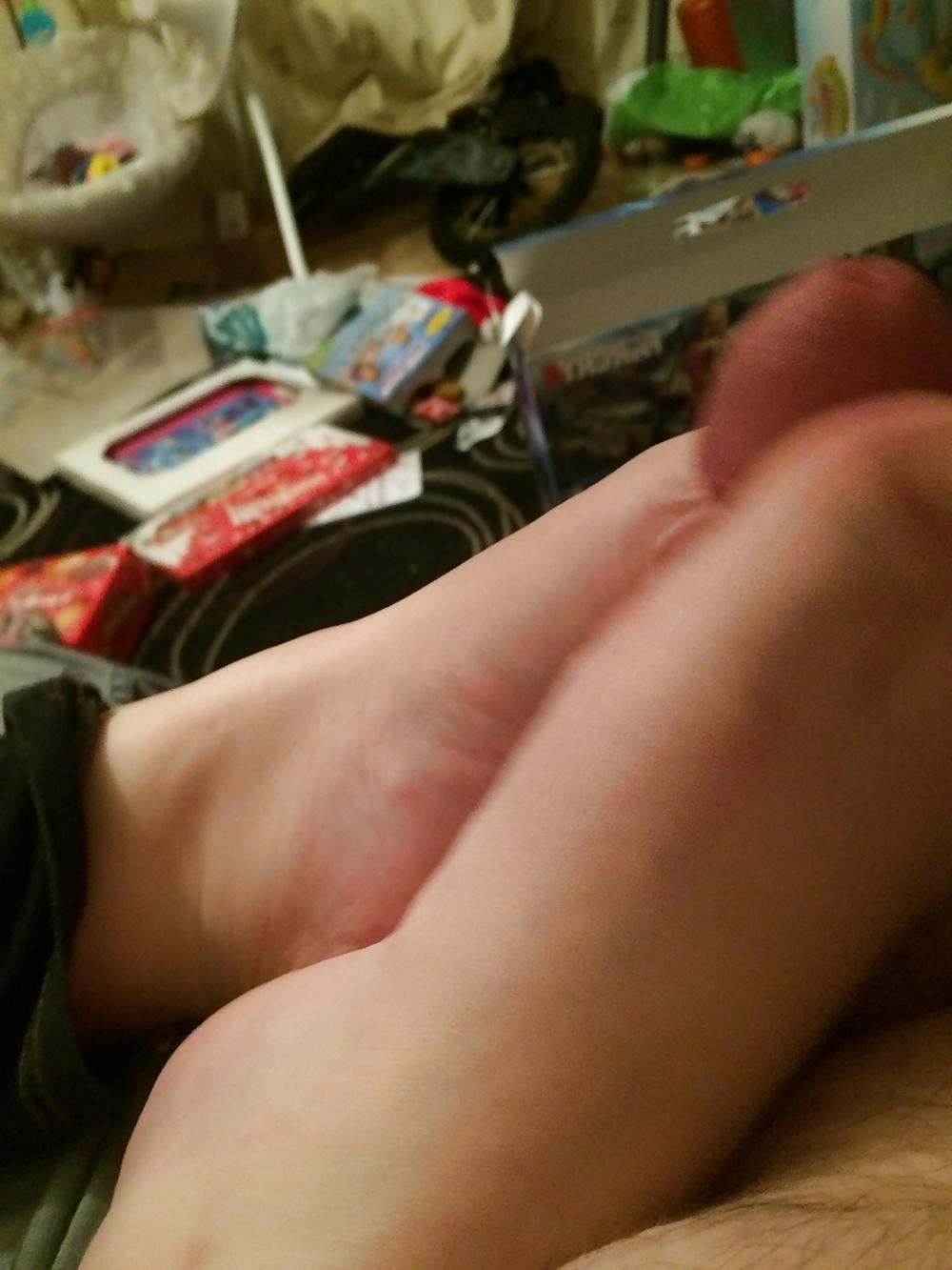 18P Getting A Footjob From My GF