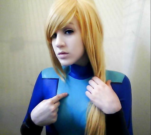 25P Cosplay Samus Zero sexy (Metroid)