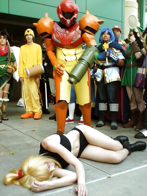 25P Cosplay Samus Zero sexy (Metroid)