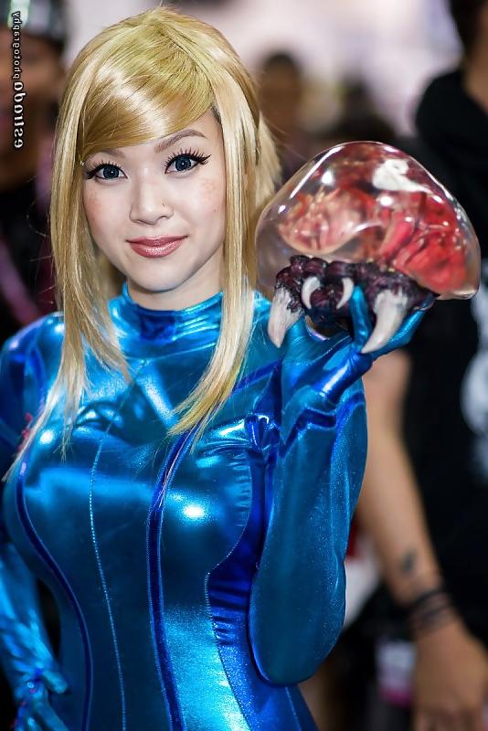 25P Cosplay Samus Zero sexy (Metroid)
