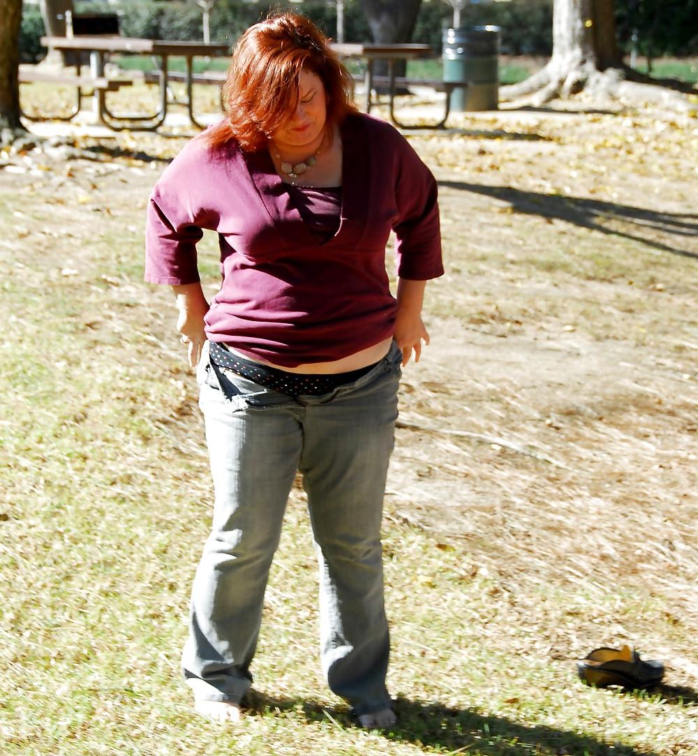 25P Gorgeous BBW! Thick French Redhead Housewife