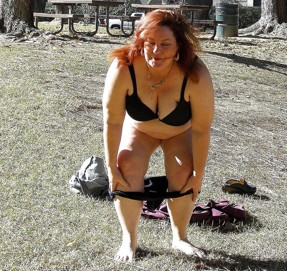 25P Gorgeous BBW! Thick French Redhead Housewife