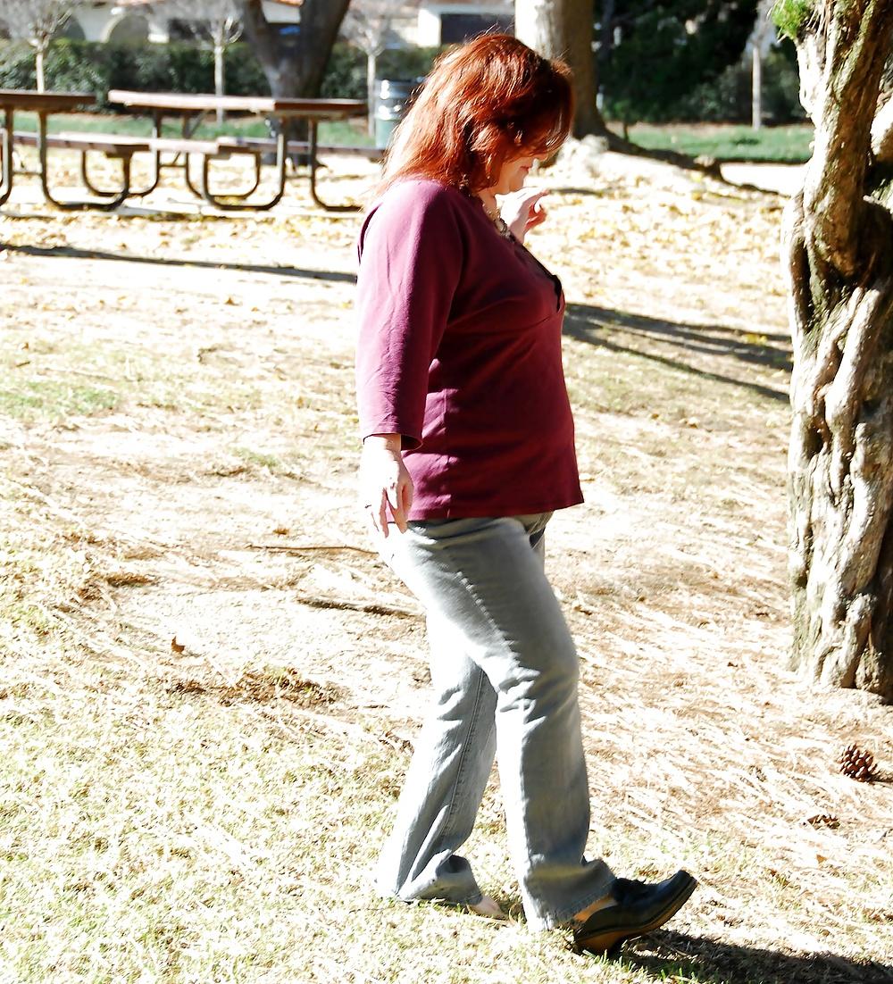 25P Gorgeous BBW! Thick French Redhead Housewife