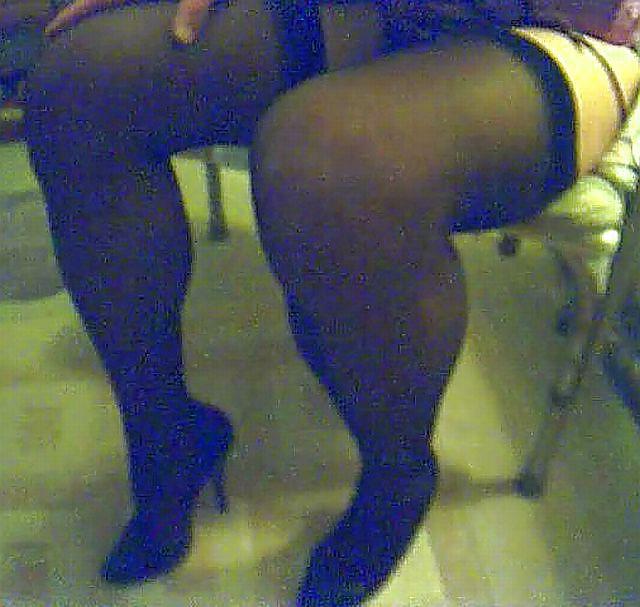 5P Corset Stockings & Heels