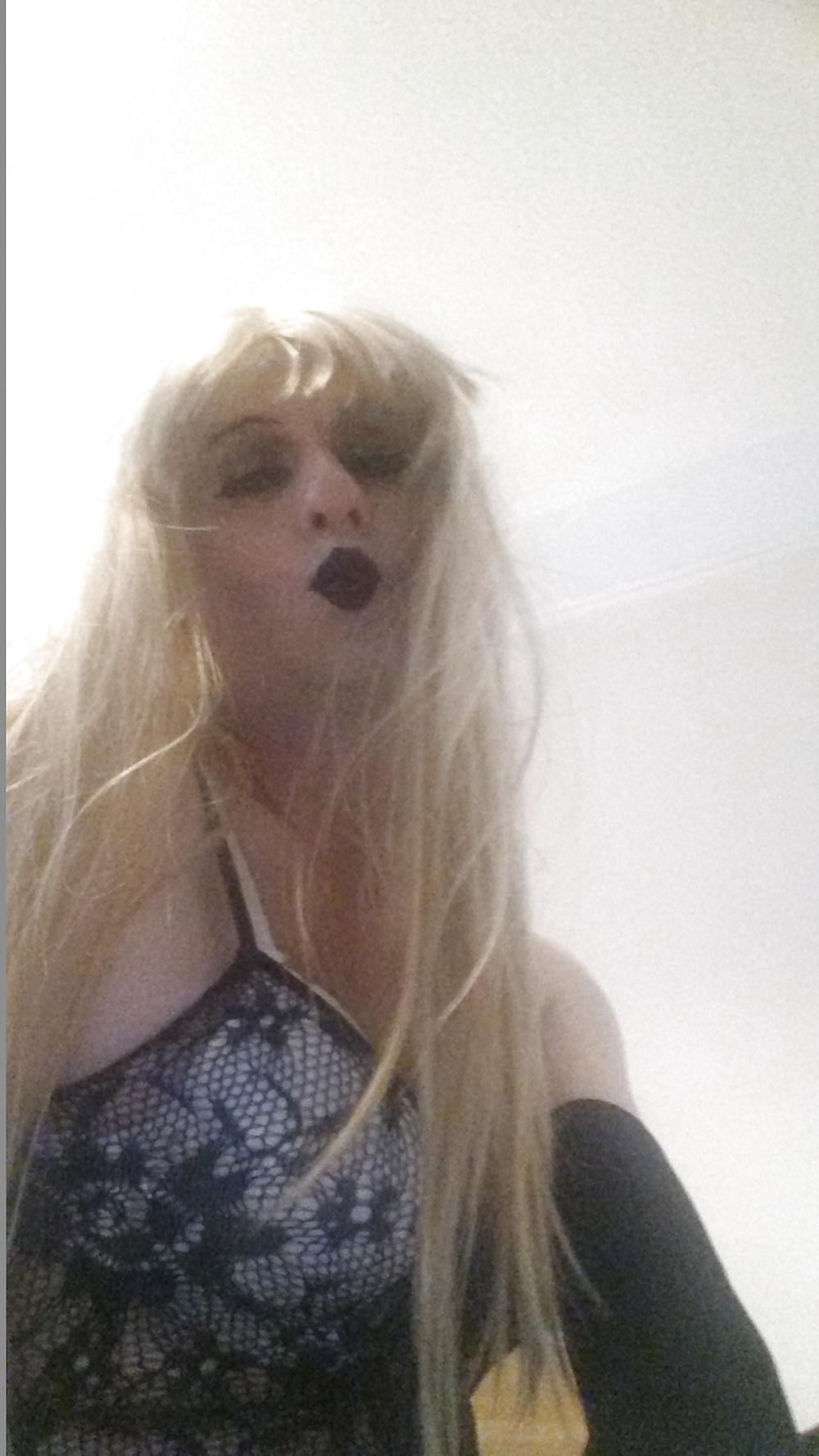 13P More Of Me With Black Lipstick On
