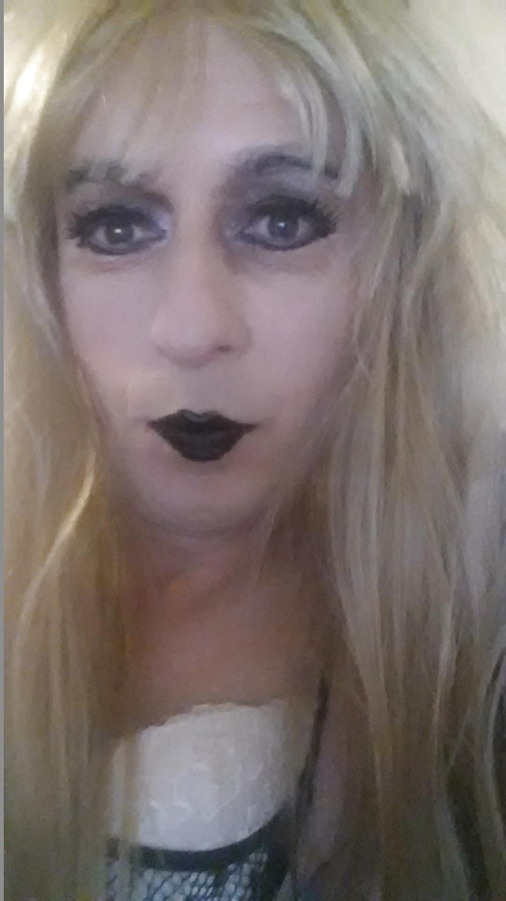 13P More Of Me With Black Lipstick On