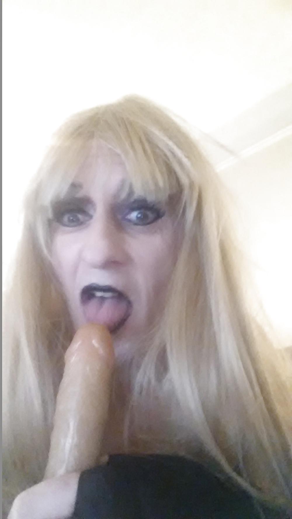 13P More Of Me With Black Lipstick On