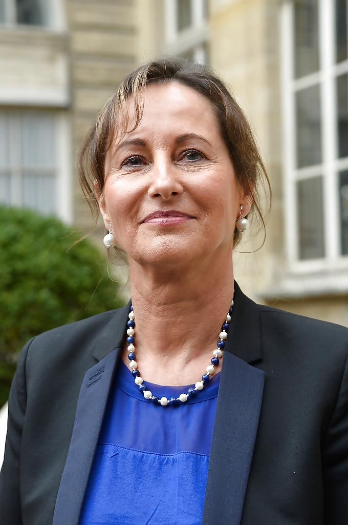 25P Segolene Royal french mature politic