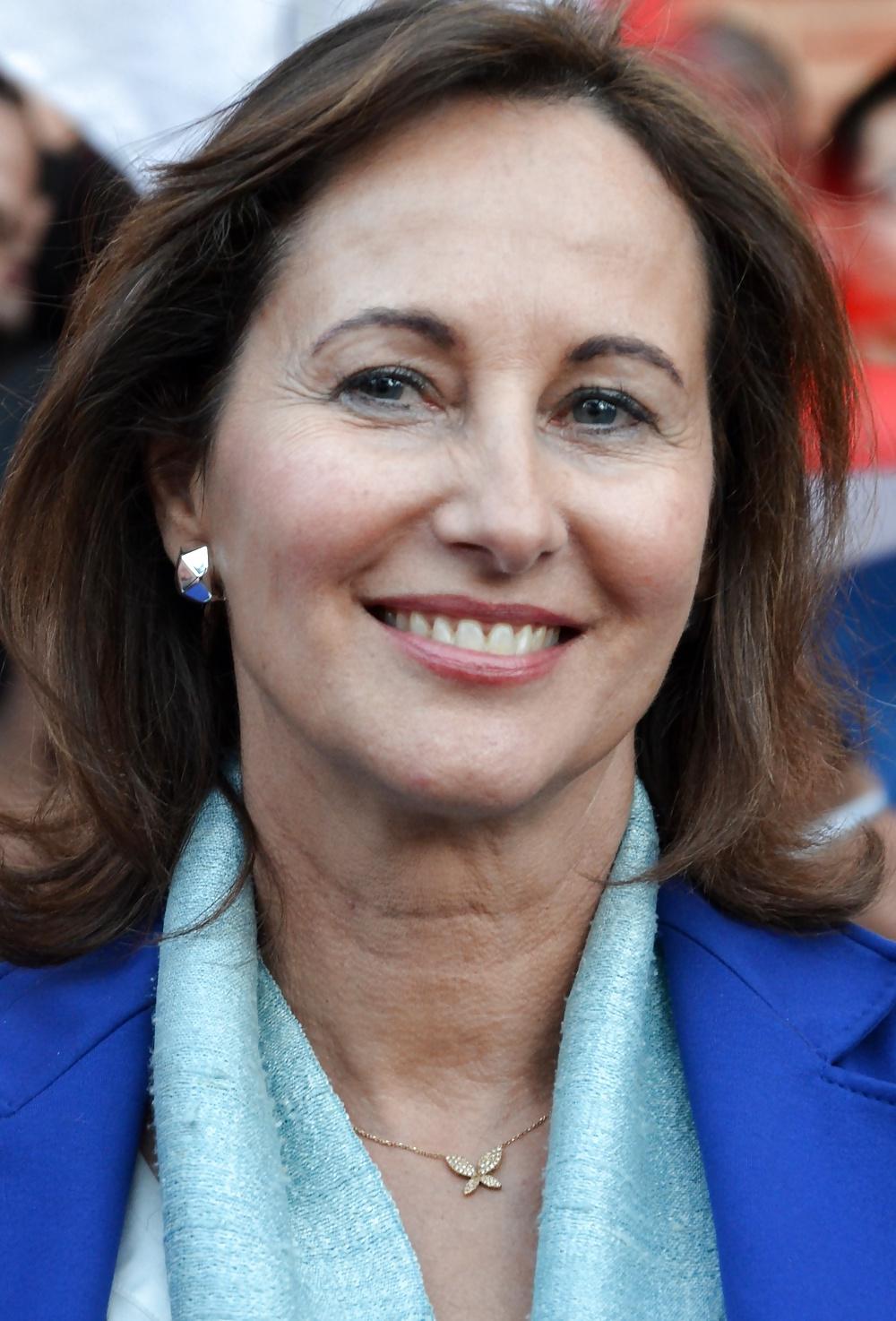 25P Segolene Royal french mature politic