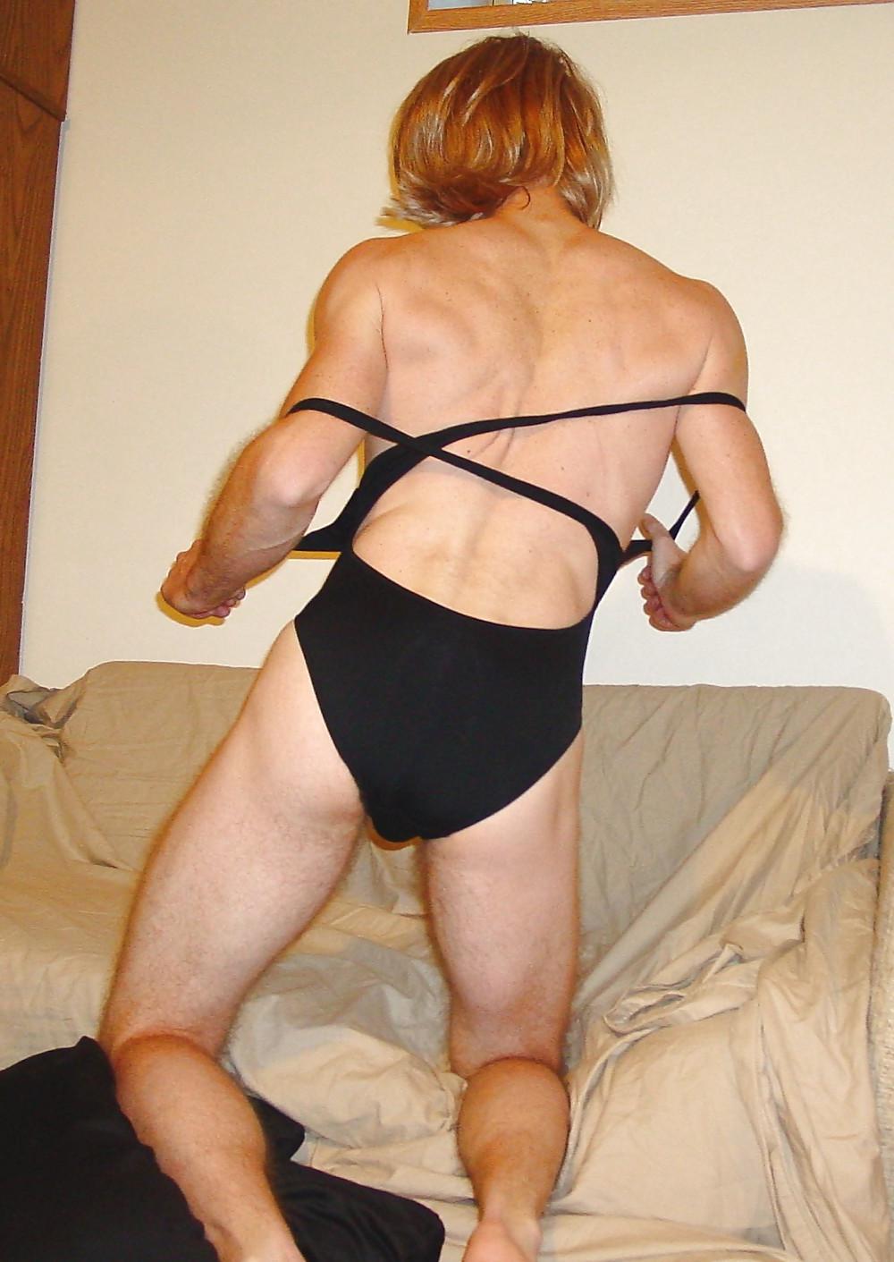 20P Black Swimsuit