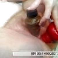 10P Sex Toys in Pussy and Butthole 