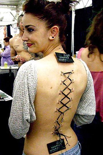 14P Corset Style Body Modification