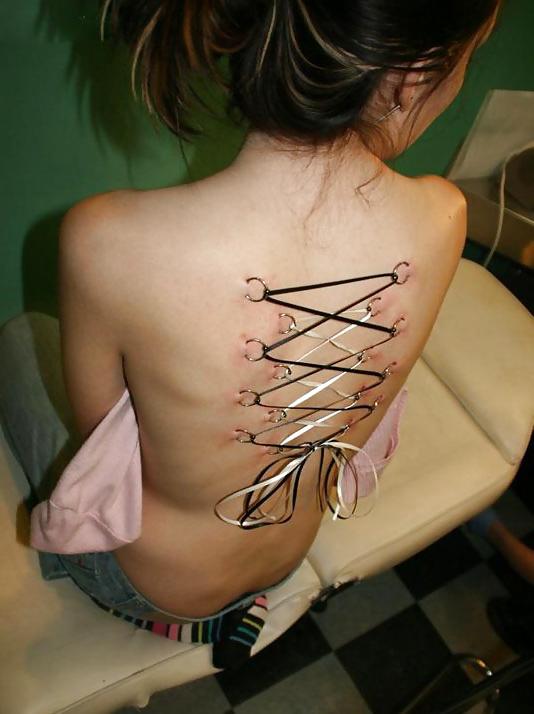 14P Corset Style Body Modification