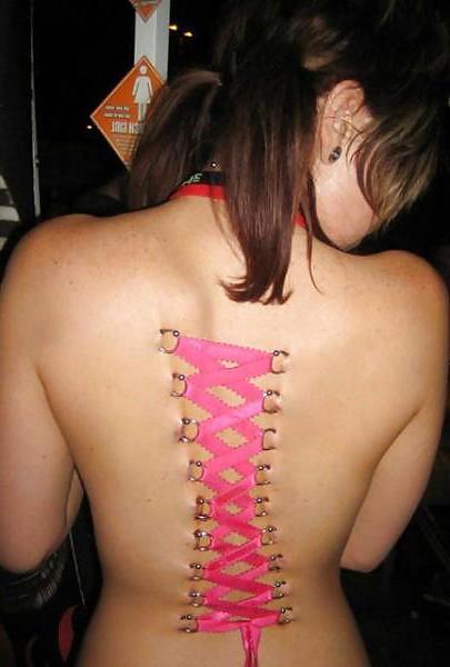 14P Corset Style Body Modification