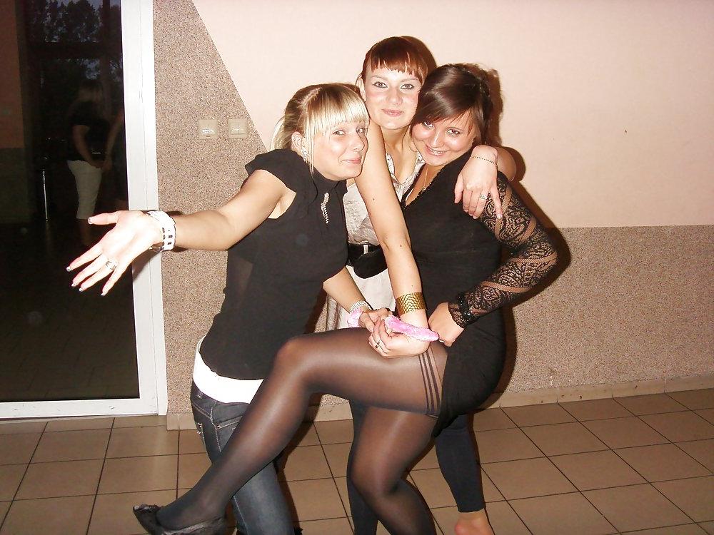 25P Candid Pantyhose Girls 2