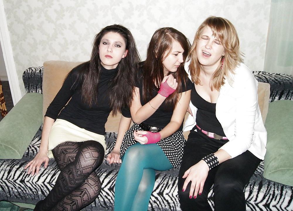 25P Candid Pantyhose Girls 2