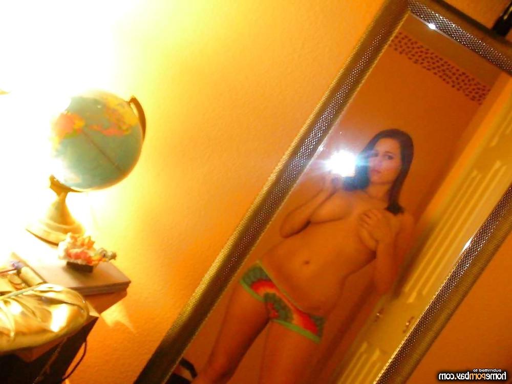 18P Busty teen self shots