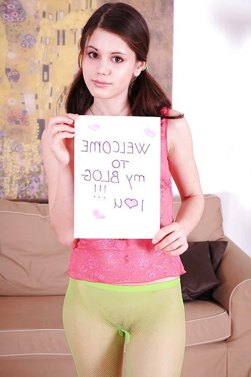15P Beautiful hot teen Little Caprice