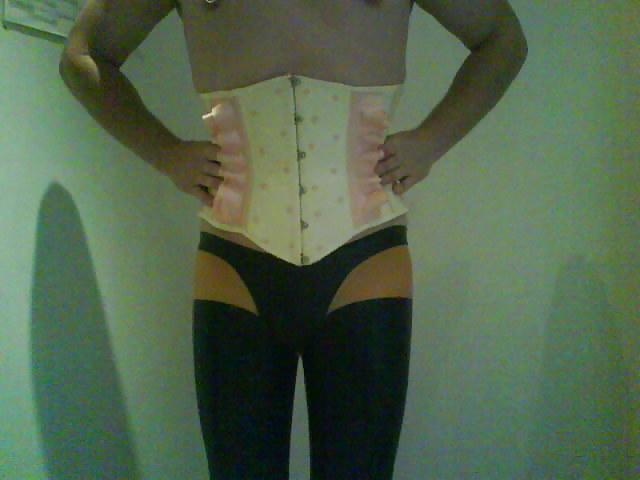 11P Latex leggins ,korsett