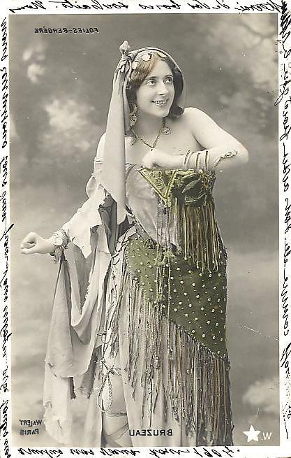 25P Old French postcards