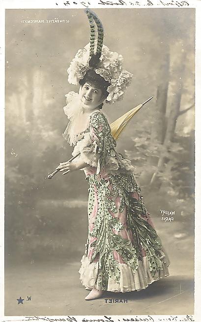 25P Old French postcards