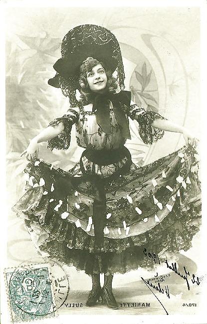 25P Old French postcards