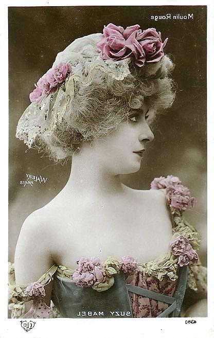 25P Old French postcards