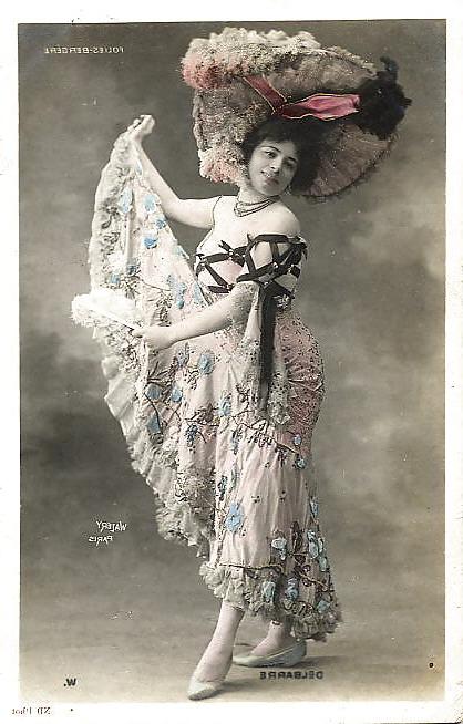 25P Old French postcards