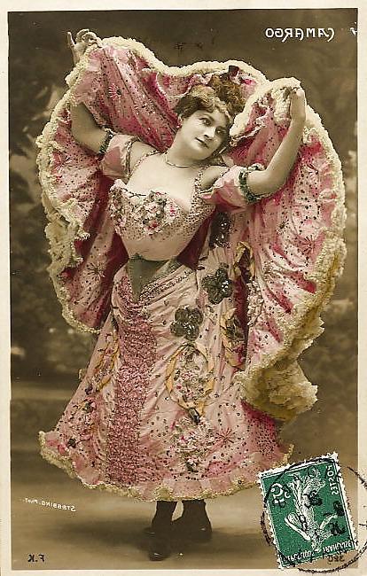 25P Old French postcards