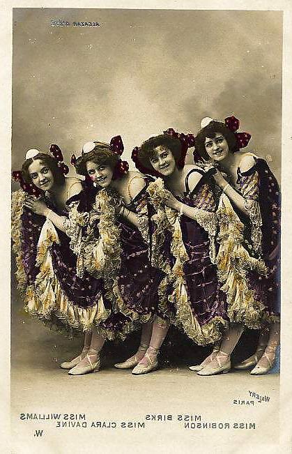 25P Old French postcards